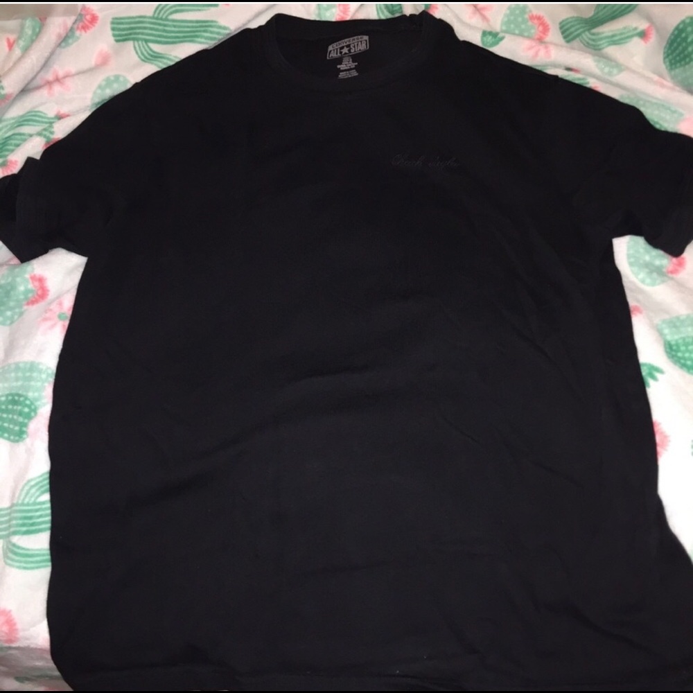 Black Chuck Taylor T-shirt